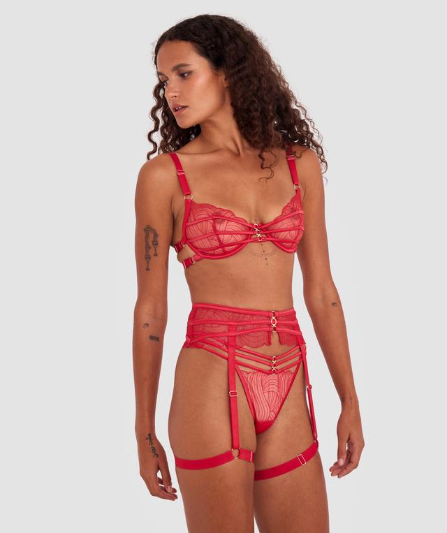 Night Games Foxi Suspender - Red