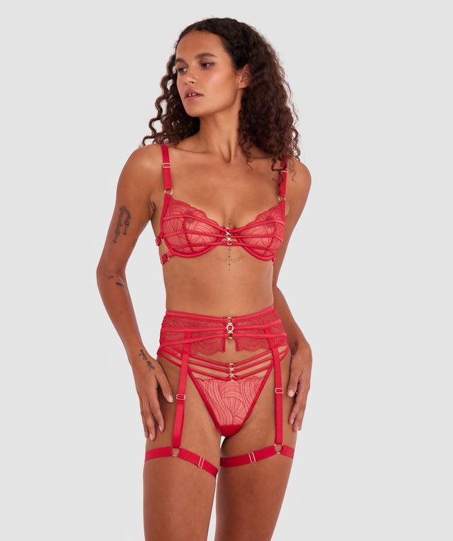 Night Games Foxi Suspender - Red