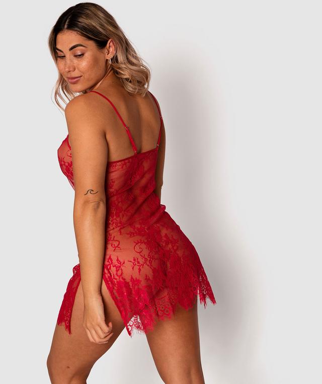 Night Games Gabriela Slip - Red