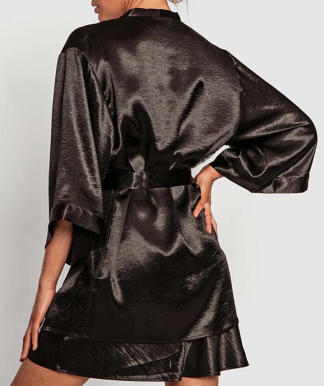 Night Games Glimmer Wrap - Black