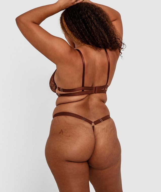 Night Games Good Vibes Soft Cup Underwire & Mini V Set - Nude 6