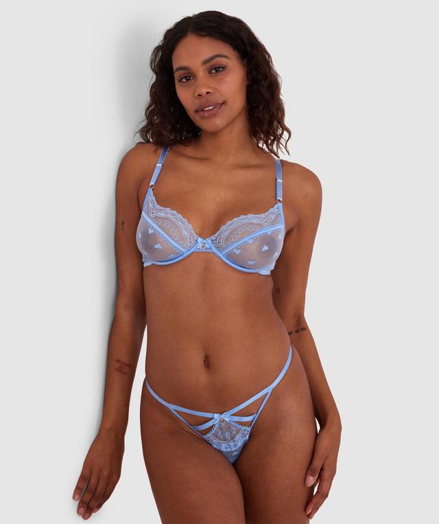 Night Games Love Fool Soft Cup & Mini V Set - Sky Blue