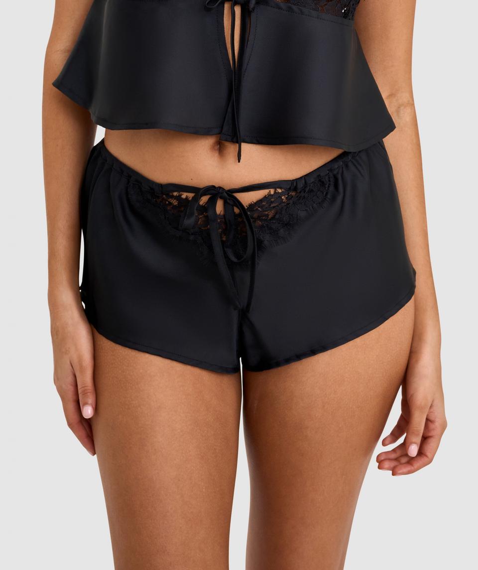 Night Games More Passion French Knicker - Black