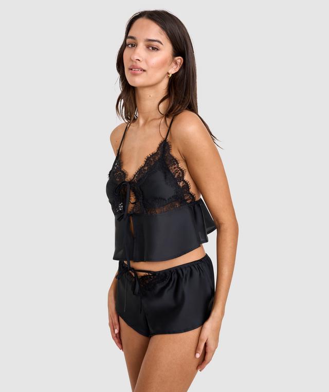 Night Games More Passion French Knicker - Black