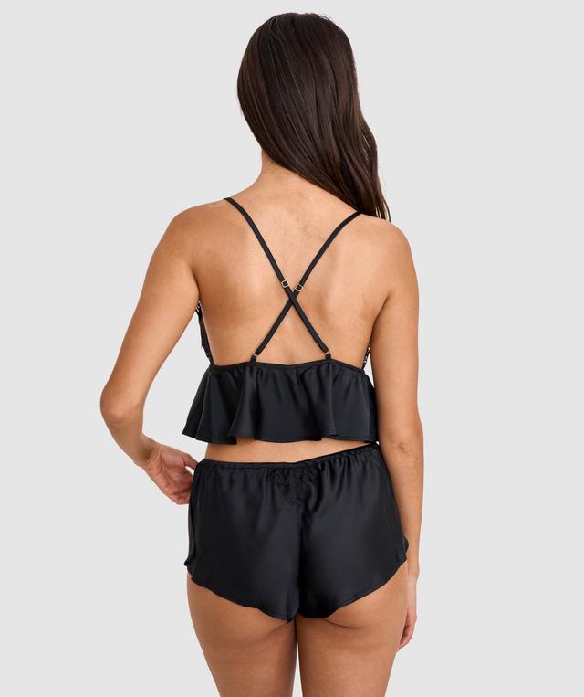 Night Games More Passion French Knicker - Black