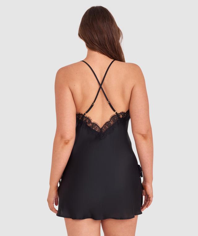 Night Games More Passion Slip - Black