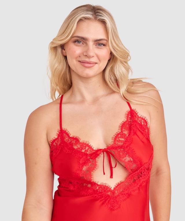 Night Games More Passion Slip - Red