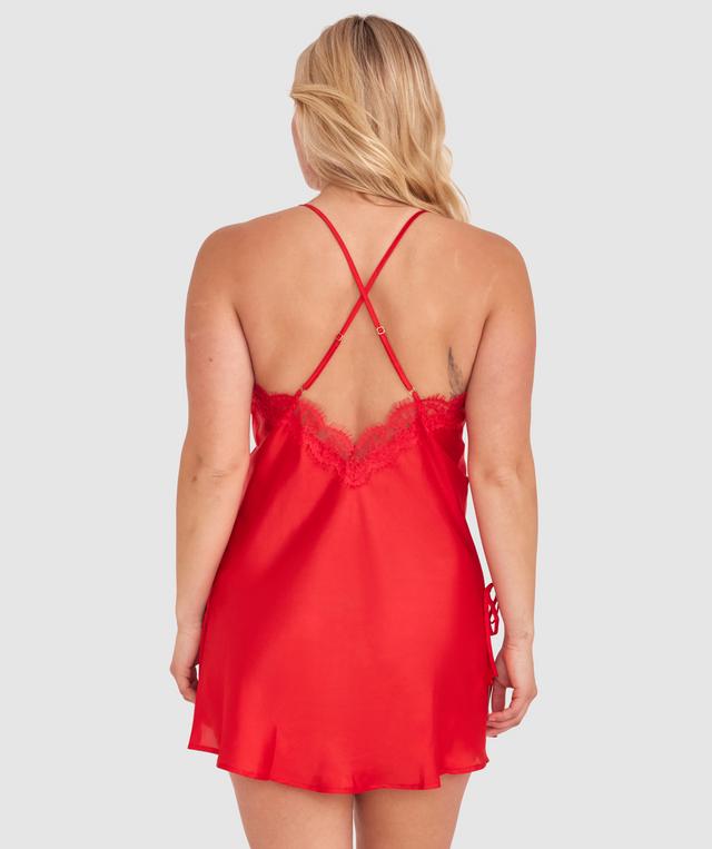 Night Games More Passion Slip - Red