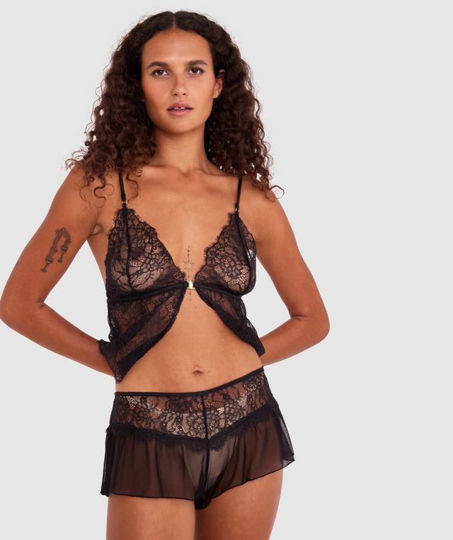 Night Games Mystic French Knicker - Black