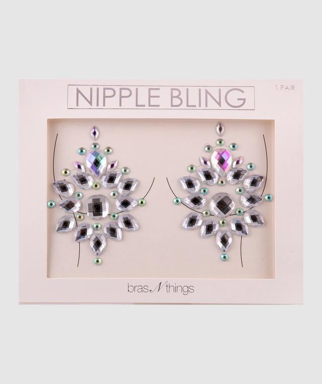 Night Games Nipple Bling - Silver