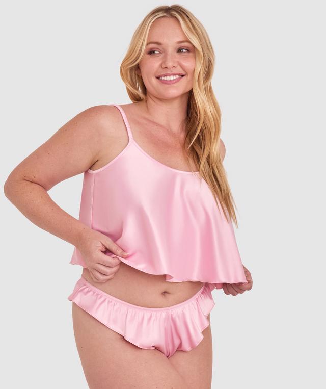 Night Games Pinky Promise French Knicker - Light Pink