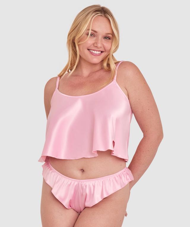 Night Games Pinky Promise French Knicker - Light Pink