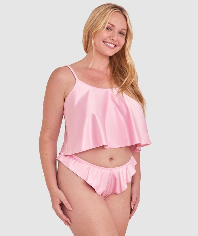 Night Games Pinky Promise French Knicker - Light Pink