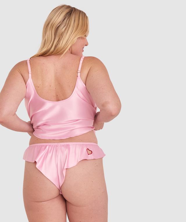 Night Games Pinky Promise French Knicker - Light Pink