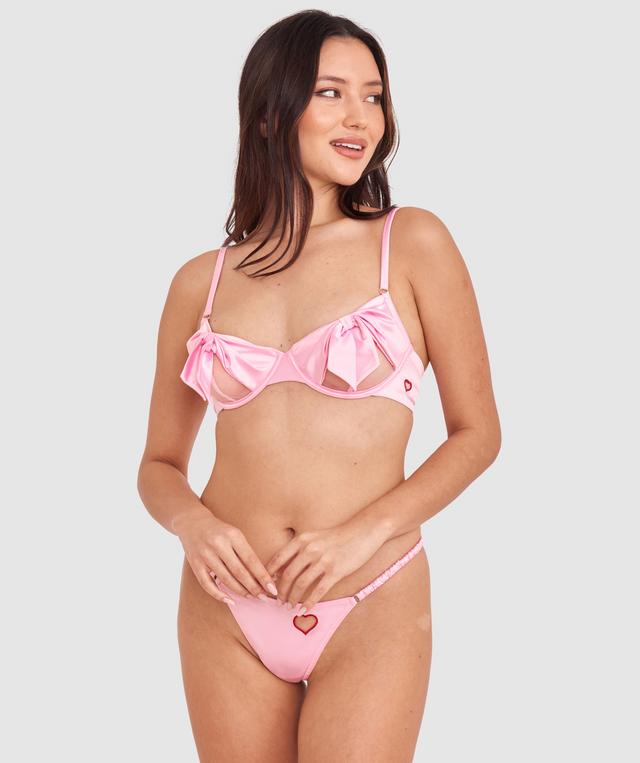 Night Games Pinky Promise Unlined Bra - Light Pink