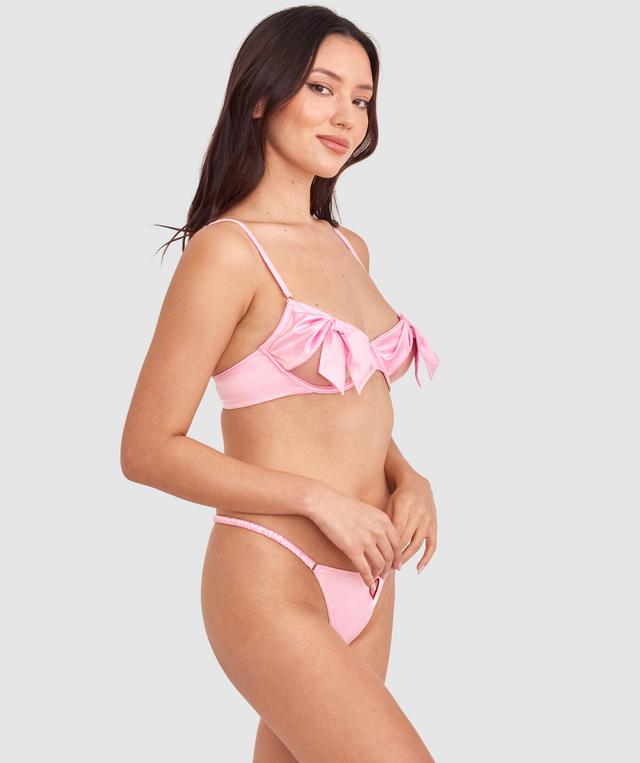 Night Games Pinky Promise Unlined Bra - Light Pink