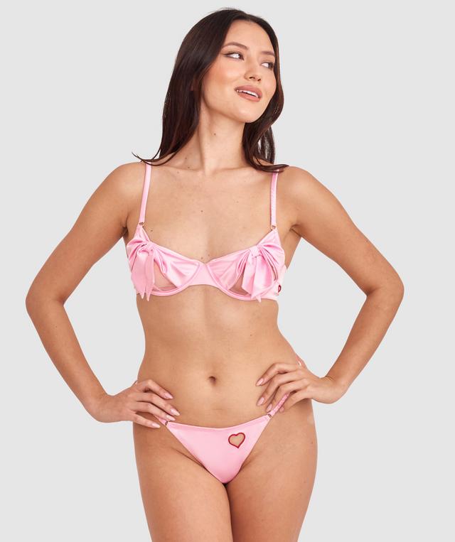 Night Games Pinky Promise Unlined Bra - Light Pink