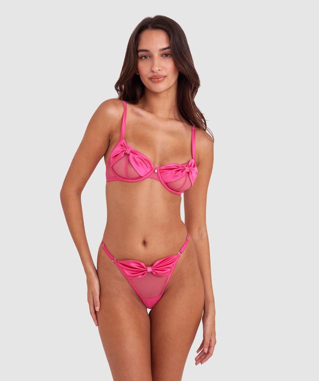 Night Games Prom Queen Soft Cup & Mini V Set - Pink