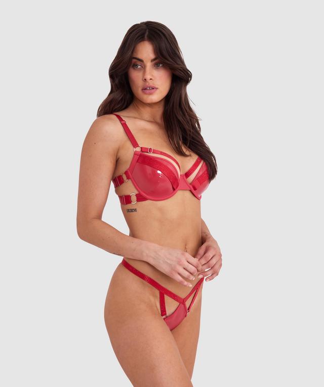 Night Games Sassy Mini V - Red