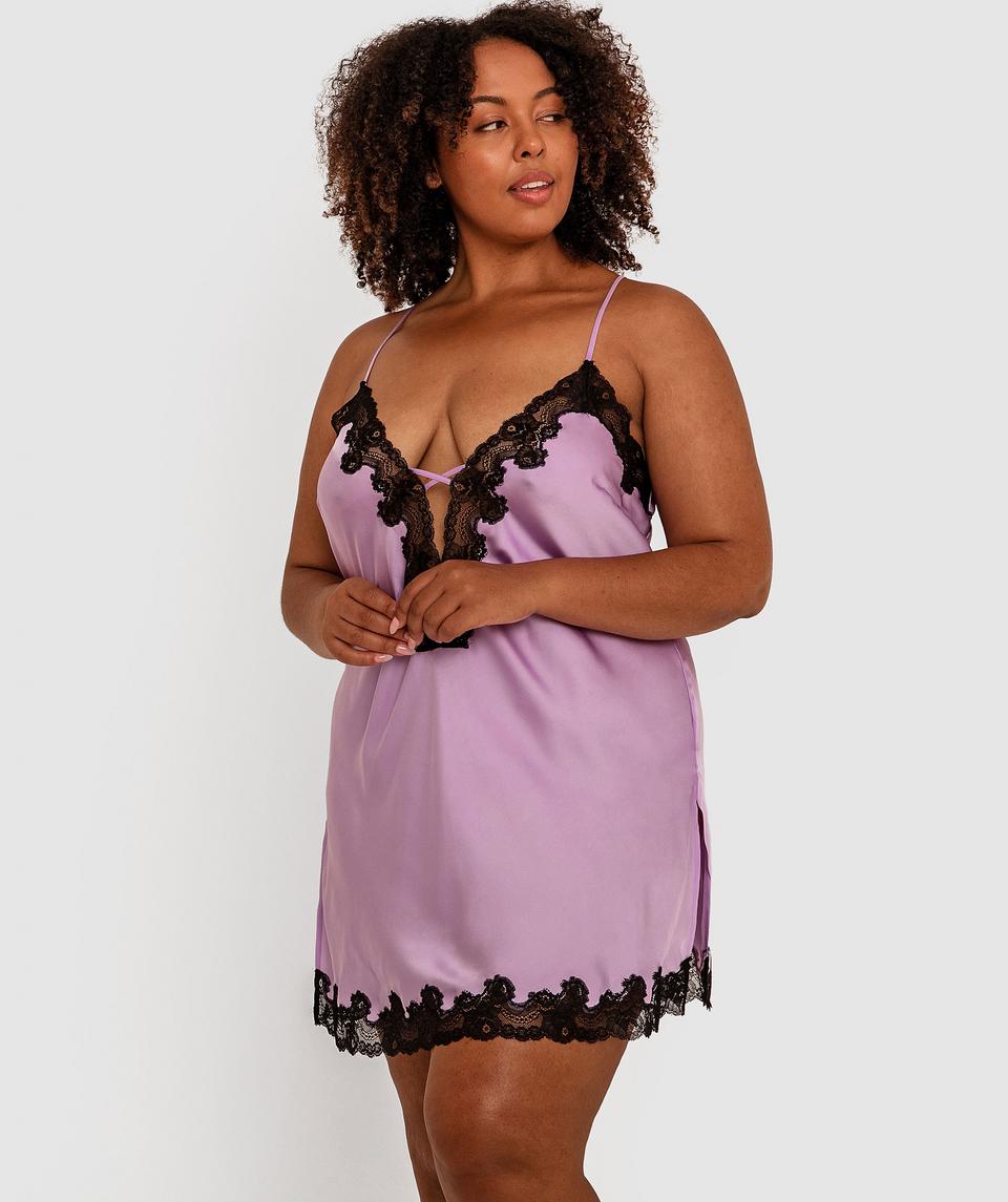 Night Games Savanna Slip - Lilac