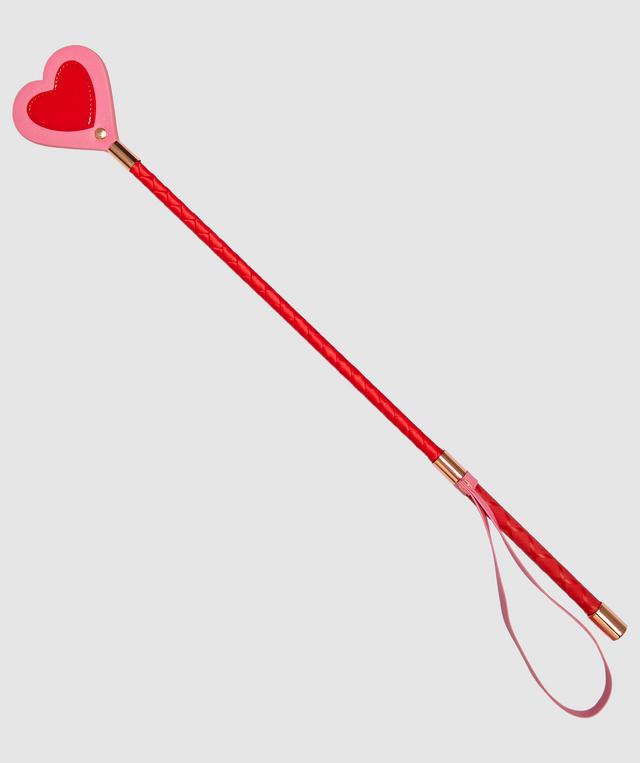 Night Games Secret Lover Riding Crop - Red