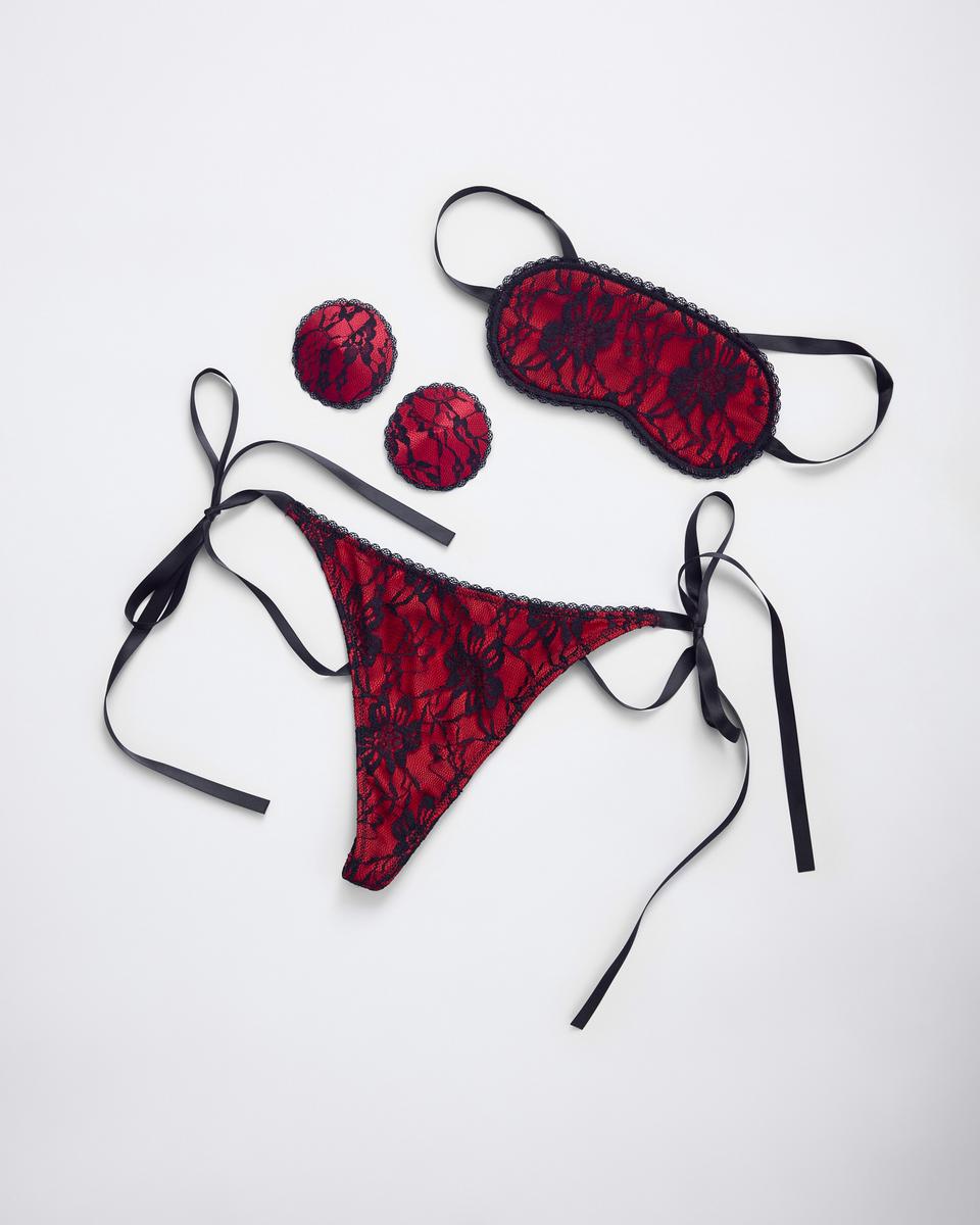 Night Games Seductress Play Kit - Red
