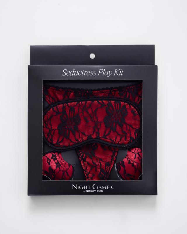 Night Games Seductress Play Kit - Red