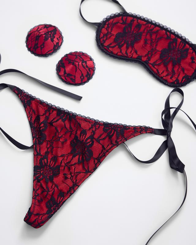 Night Games Seductress Play Kit - Red