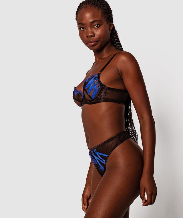Night Games Show Stopper High Waist Brief- Black