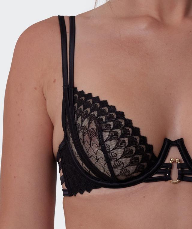 Night Games Spoil Me Bra-Black