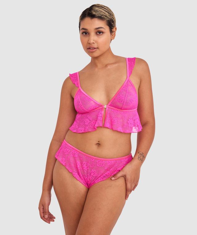 Night Games Sweet Escape French Knicker - Pink