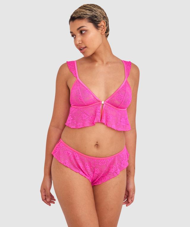 Night Games Sweet Escape French Knicker - Pink