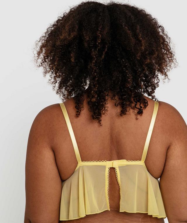 Night Games Sweetheart Cami - Light Yellow