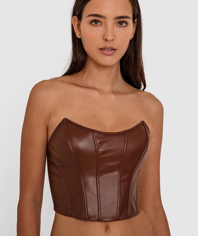 Night Games Tease Me Corset - Nude 6