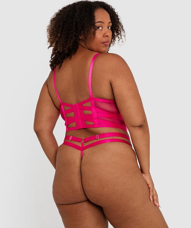 Night Games Unstoppable Mini V - Dark Pink