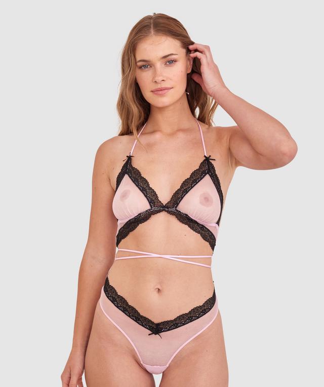Night Games Whateva Bodysuit - Light Pink
