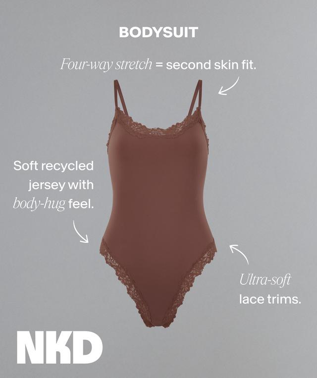 NKD Bodysuit - Mocha