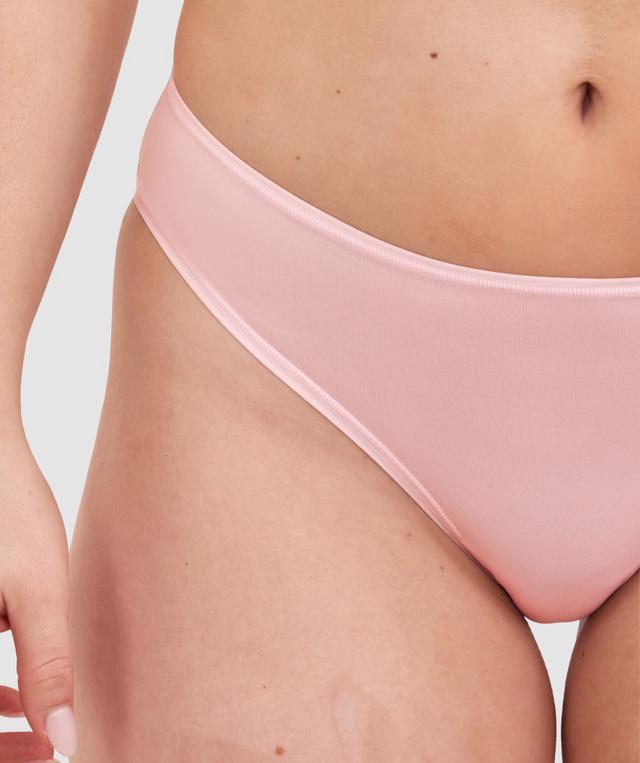 NKD High Leg Brazilian Knicker - Pink
