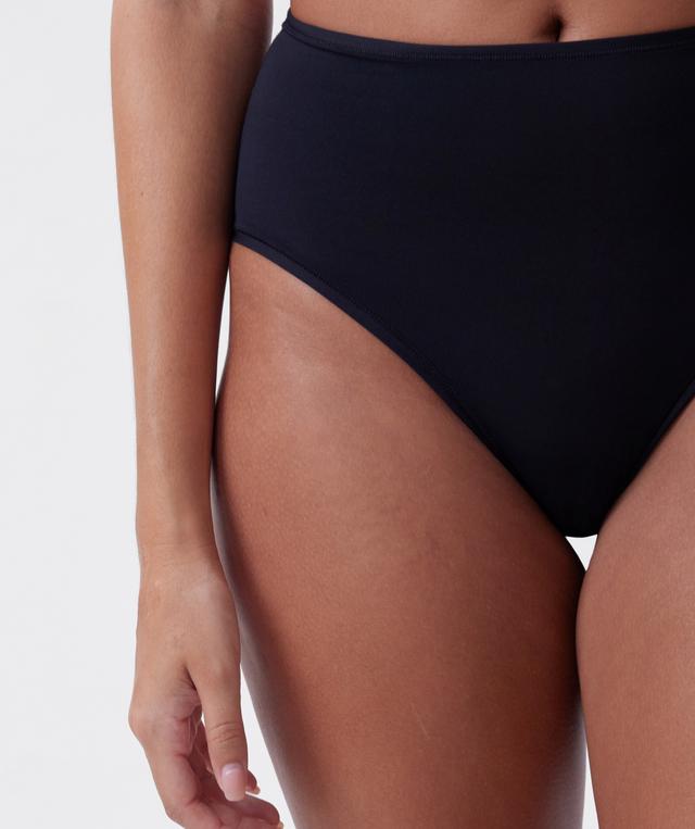 NKD High Waist Brazilian Knicker - Black