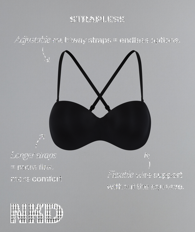 NKD Lightly Lined Multiway Bra - Nude