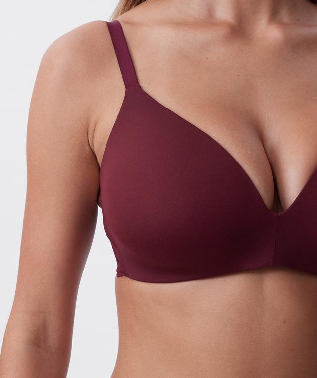 NKD Lightly Lined Wirefree Bra - Berry