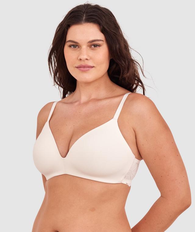 NKD Lightly Lined Wirefree Bra - Ivory