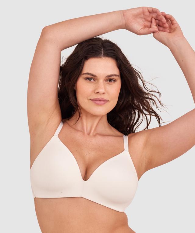 NKD Lightly Lined Wirefree Bra - Ivory
