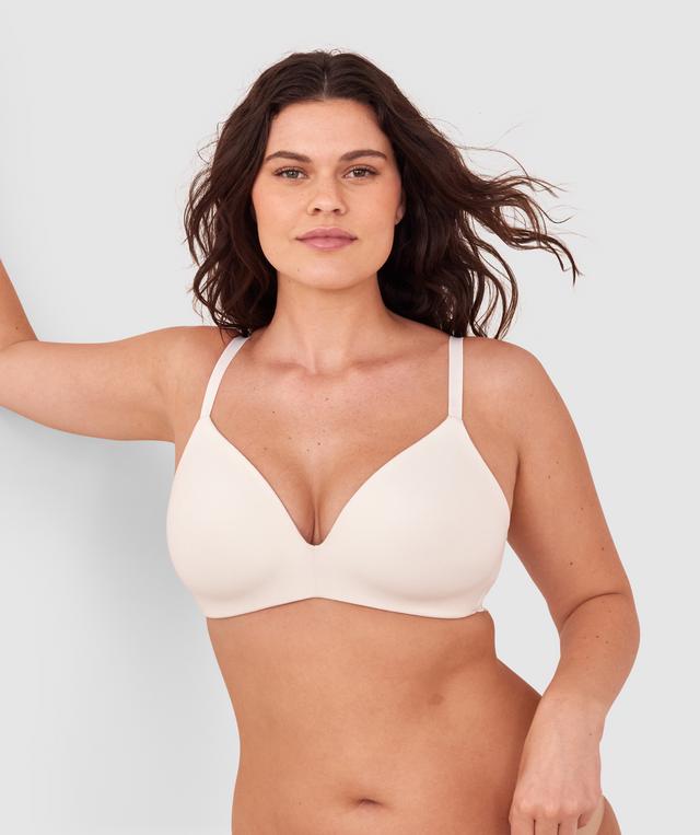 NKD Lightly Lined Wirefree Bra - Ivory