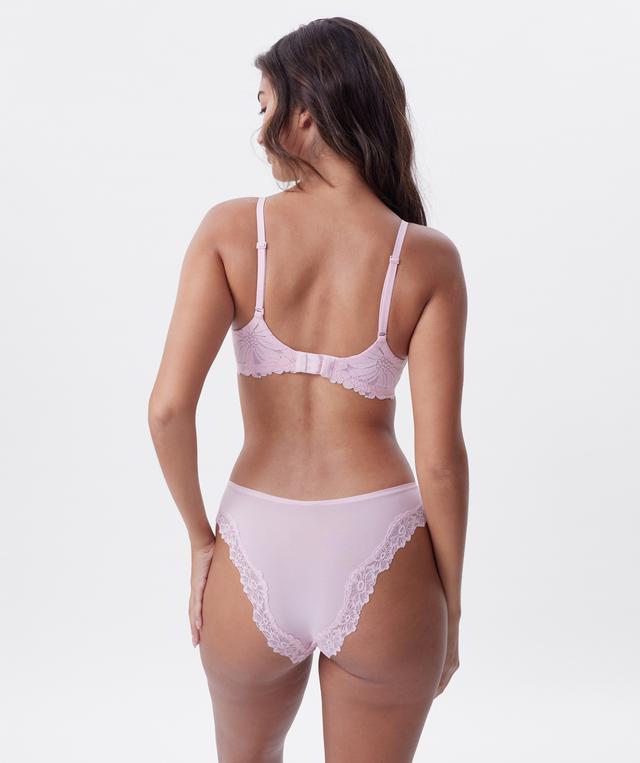 NKD Lightly Lined Wirefree Bra - Pink