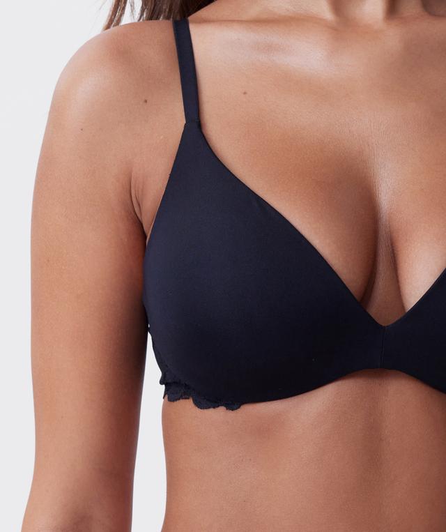 NKD Push Up Wirefree Bra - Black