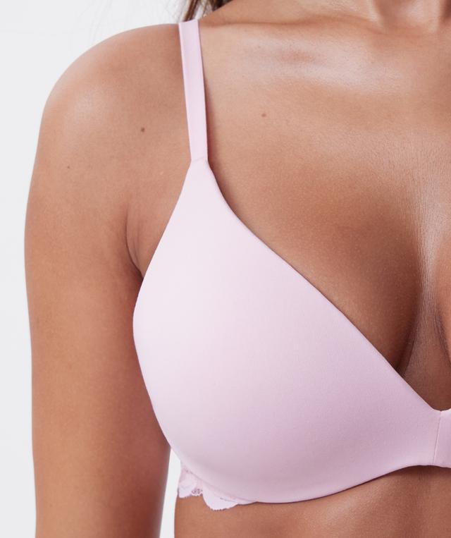 NKD Push Up Wirefree Bra - Pink