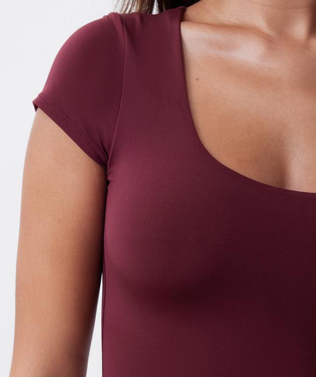 Nkd T-Shirt Bodysuit - Berry
