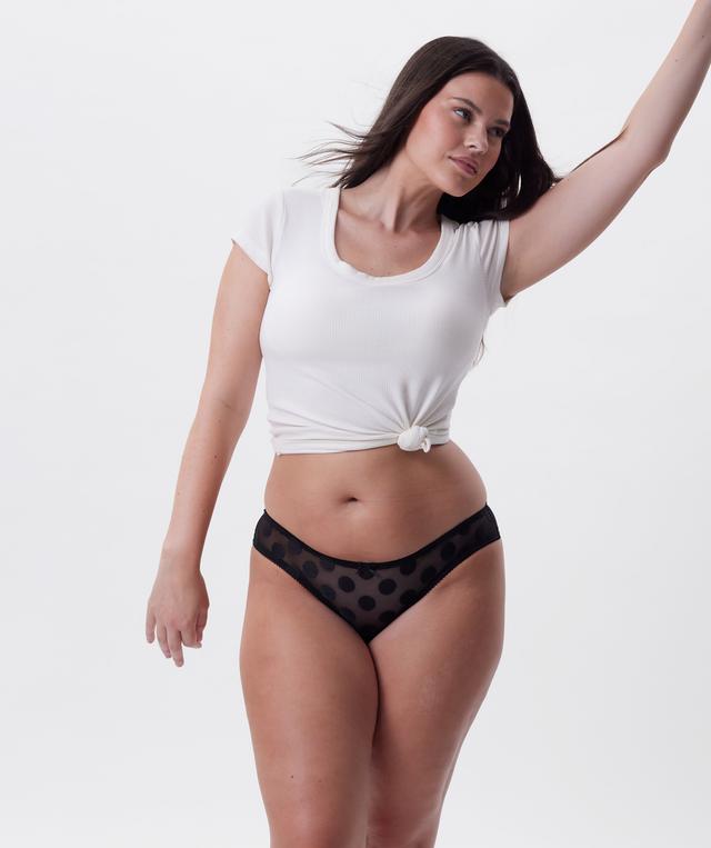 Noa Brazilian Knicker - Black