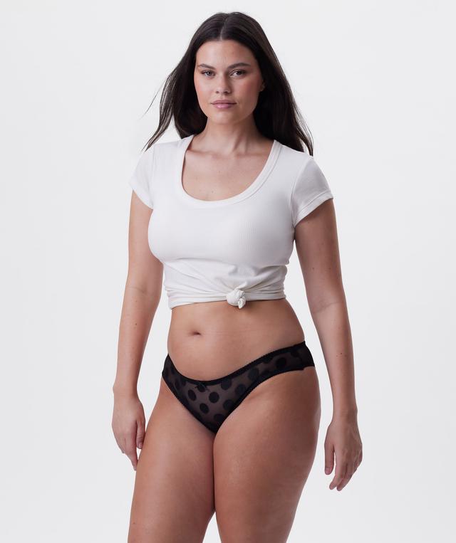 Noa Brazilian Knicker - Black